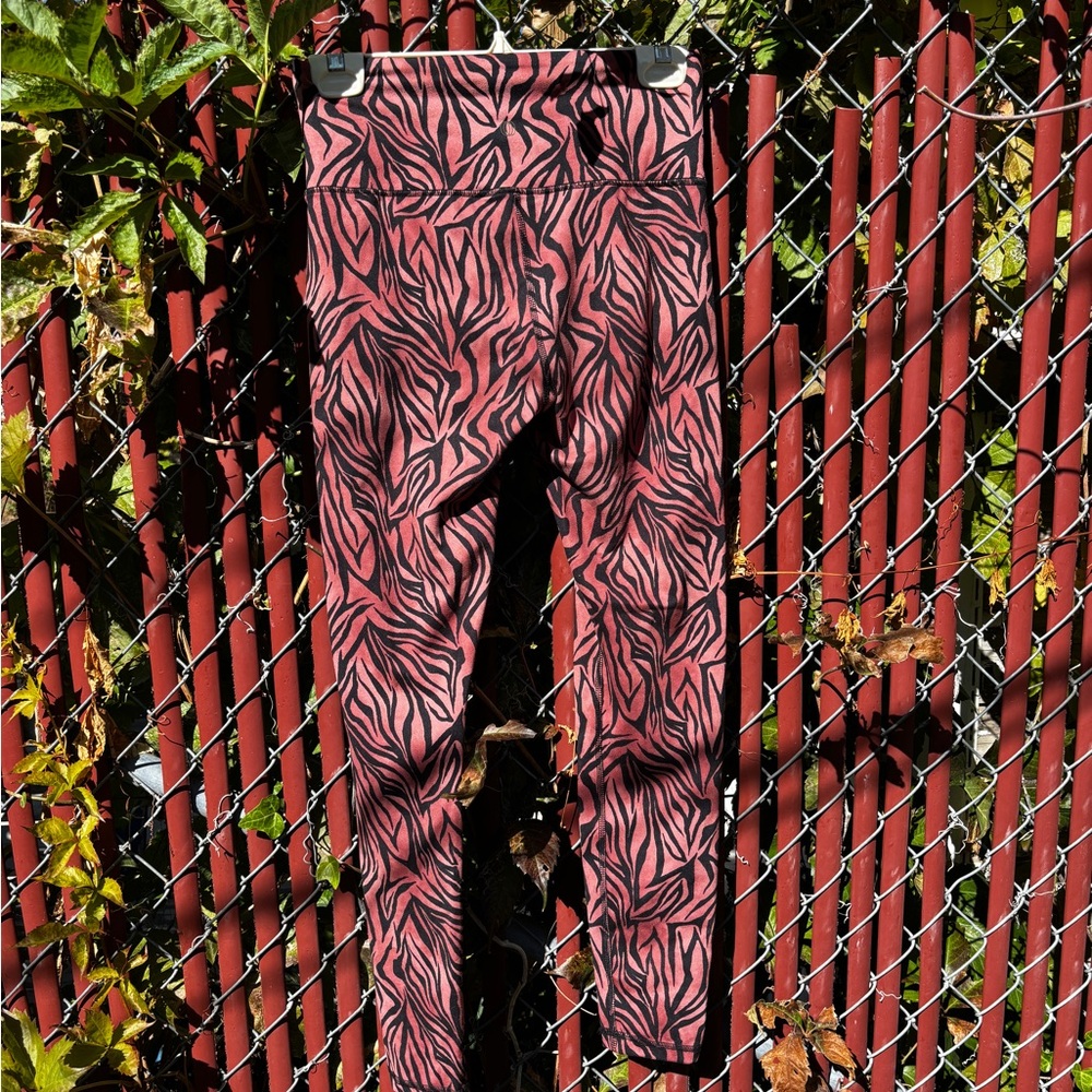 Zebra Print Leggings